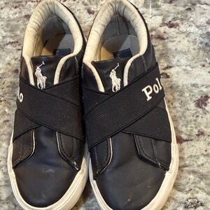 Polo by Ralph Lauren Kids Black and White Sneakers